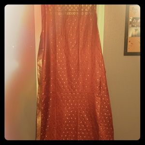 Long Traditional Indian Scarf